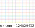 彩虹色的方格紙背景資料 124029432