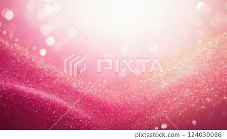 《AI Image》Pink sparkly background material 《AI Image》Pink sparkly background material 124030086
