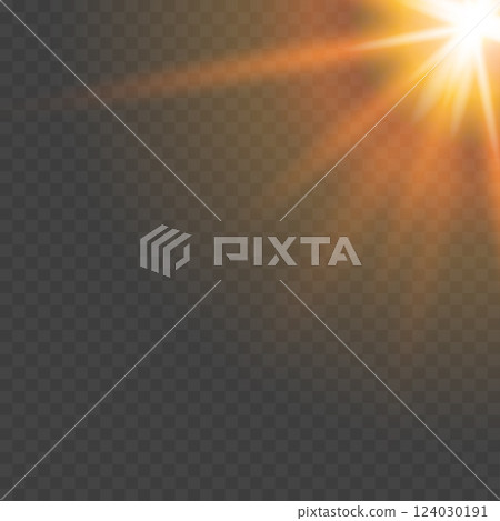 Sunlight Burst with Radiating Rays. Vector Sunlight Burst with Radiating Rays. Vector 124030191