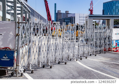 建築圍籬(伸縮圍籬) 建築圍籬(伸縮圍籬) 124030207