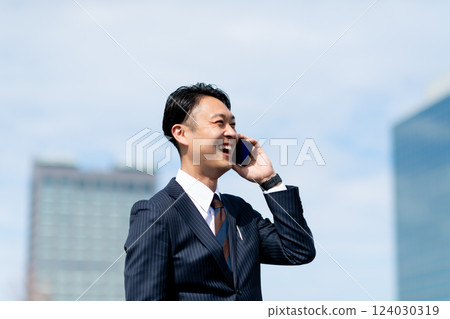 商人交談 商人交談 124030319