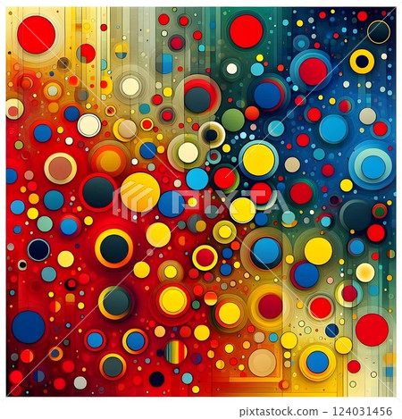 Vibrant Circular Patterns Vibrant Circular Patterns 124031456