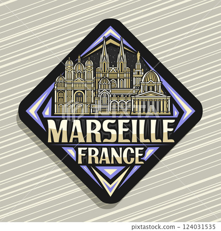 Vector logo for Marseille 124031535