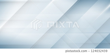 Modern Light Blue Geometric Abstract Background 124032439