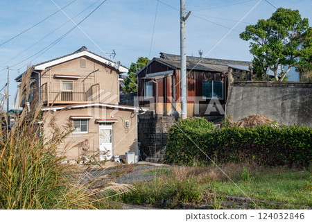 Streetscape of the Goto Islands, Kamigoto, Nagasaki Prefecture 124032846