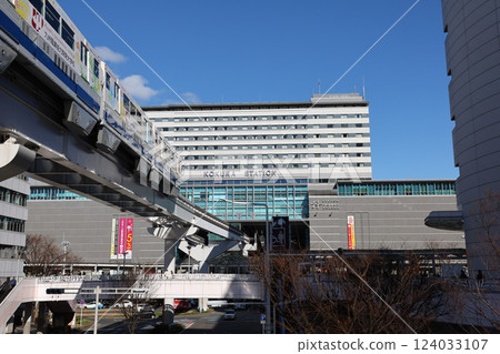 Fukuoka Prefecture, Kitakyushu City, Kokura Station, Kitakyushu Monorail Fukuoka Prefecture, Kitakyushu City, Kokura Station, Kitakyushu Monorail 124033107