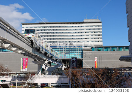 Fukuoka Prefecture, Kitakyushu City, Kokura Station, Kitakyushu Monorail Fukuoka Prefecture, Kitakyushu City, Kokura Station, Kitakyushu Monorail 124033108