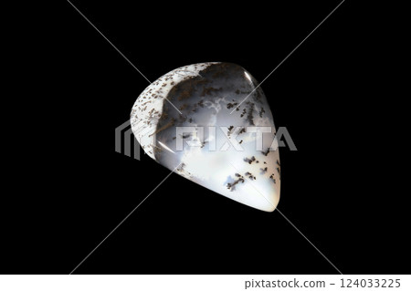 Marlinite snowy stone 124033225