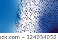 Blue Tech Background. Digital Design Print For Presentation 124034056