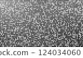Monochrome Tech Background. Digital Design Print For Presentation 124034060
