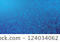 Blue Tech Background. Digital Design Print For Presentation 124034062