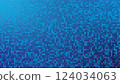 Blue Tech Background. Digital Design Print For Presentation 124034063