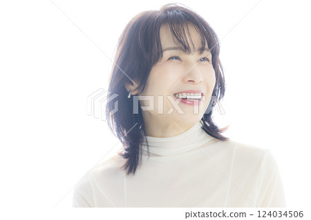 一個中年婦女的肖像 124034506