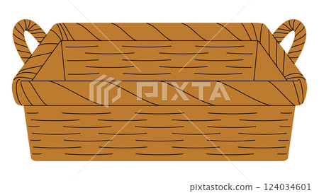 無輪廓籃子簡單圖示 124034601