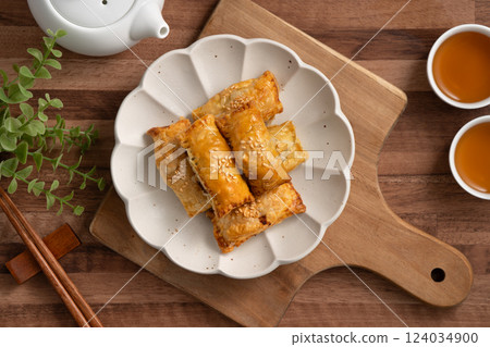 酥皮叉燒酥 酥皮 叉燒 點心 BBQ pork puff pastry チャーシューパイ 124034900