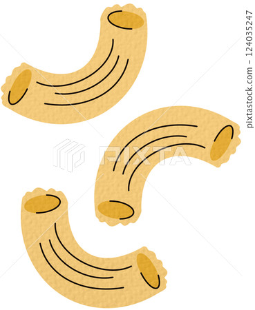 pasta, vector, italian 124035247