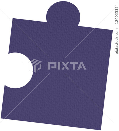 Puzzle icon, jigsaw puzzle icon vector collection isolated on white background	 124035334