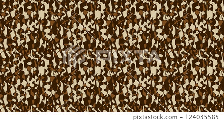 Camouflage pattern - seamless 124035585