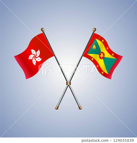 Hong Kong and Grenada flags relations 124035839