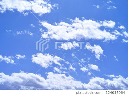 Blue sky and cloud image Blue sky and cloud image 124037064