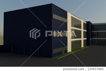 3d render exterior mall, exterior visualization, 3D illustration 3d render exterior mall, exterior visualization, 3D illustration 124037864