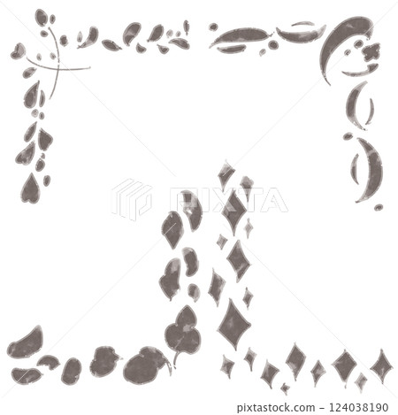 Monochrome frame 124038190