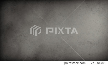 Dark black grungy wall background. concrete wall 124038385