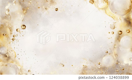 帶有金色亮片的夢幻般的抽象背景 124038899