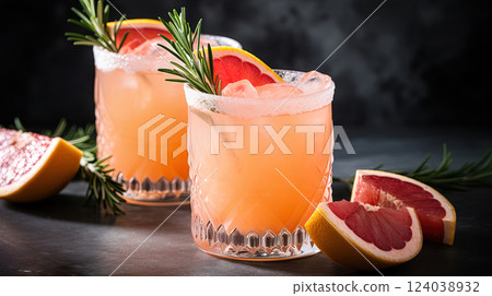 A Taste of Mexico: Paloma Cocktails Ready to Enjoy 124038932