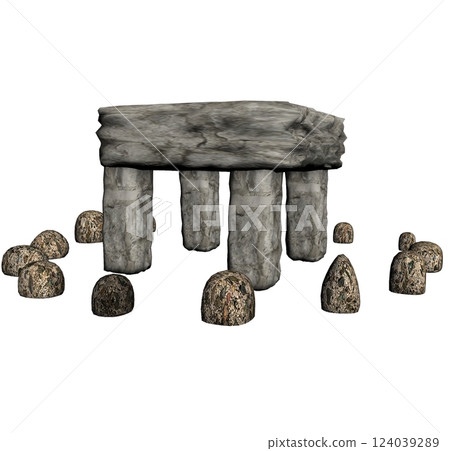 altar monument, 3d visualization, illustration altar monument, 3d visualization, illustration 124039289