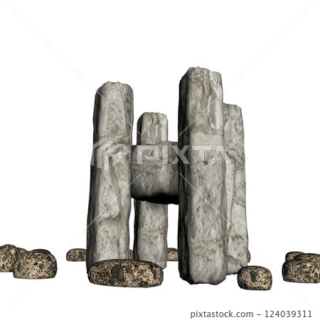 altar monument, 3d visualization, illustration 124039311