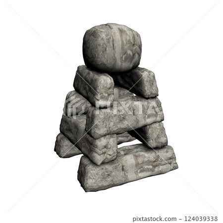 altar monument, 3d visualization, illustration 124039338