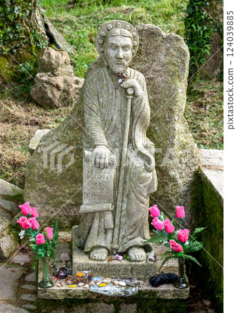 Statue of Saint James - Santiago - on Camino de Santiago Statue of Saint James - Santiago - on Camino de Santiago 124039885