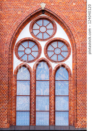 Window of a gothic cathedral Window of a gothic cathedral 124040120