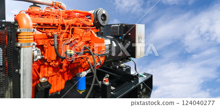 Industrial power generator for energy production Industrial power generator for energy production 124040277