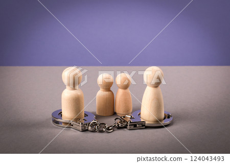 Court case for divorce and child custody Family problems Conflict resolution Court case for divorce and child custody Family problems Conflict resolution 124043493