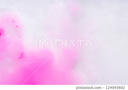 Pink watercolor pattern background material 124043602