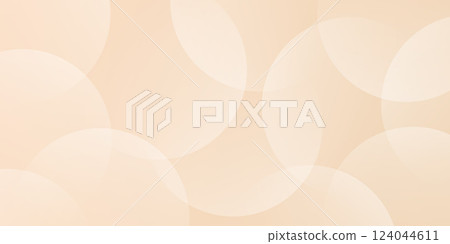 Abstract beige background with pattern of circles 124044611
