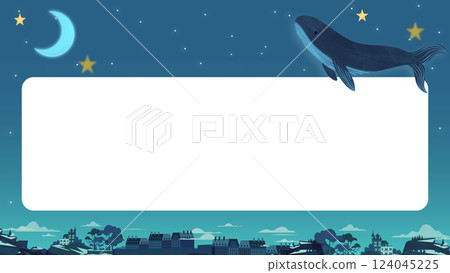 Fly whale 124045225