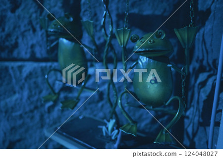 Frog swinging 124048027