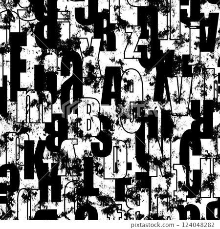 由標識組成的抽象圖案， 124048282