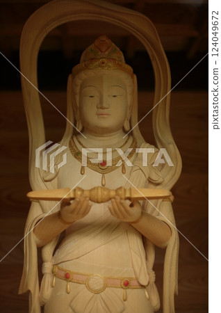 Image of Nioson, a deity worshipped in the temple Image of Nioson, a deity worshipped in the temple 124049672