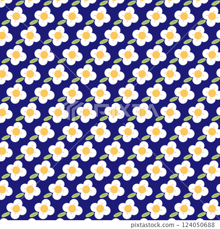 Flower pattern style Japanese Flower pattern style Japanese 124050688