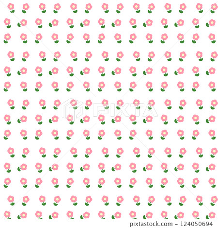 Pattern Flower  Background 124050694