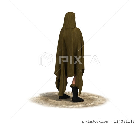 3D rendering, warrior character, illustration 3D rendering, warrior character, illustration 124051115
