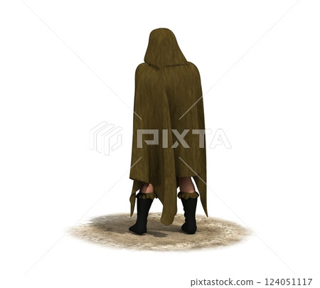 3D rendering, warrior character, illustration 3D rendering, warrior character, illustration 124051117