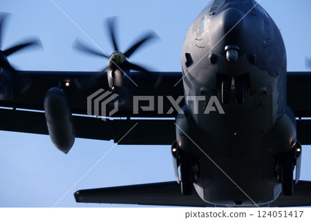 MC130J Combat Talon landing at Yokota Air Base MC130J Combat Talon landing at Yokota Air Base 124051417