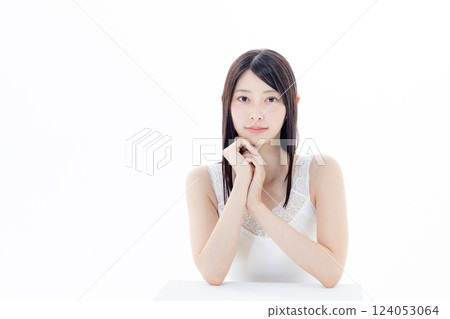 Female skin care 124053064