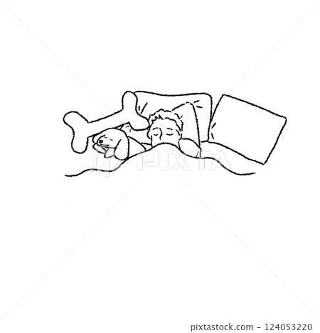 A boy sleeping 124053220