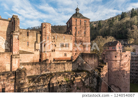 Famous Heidelberg Castle in Germany Famous Heidelberg Castle in Germany 124054007